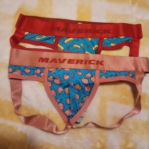 2 pair Maverick Microfiber Jocks